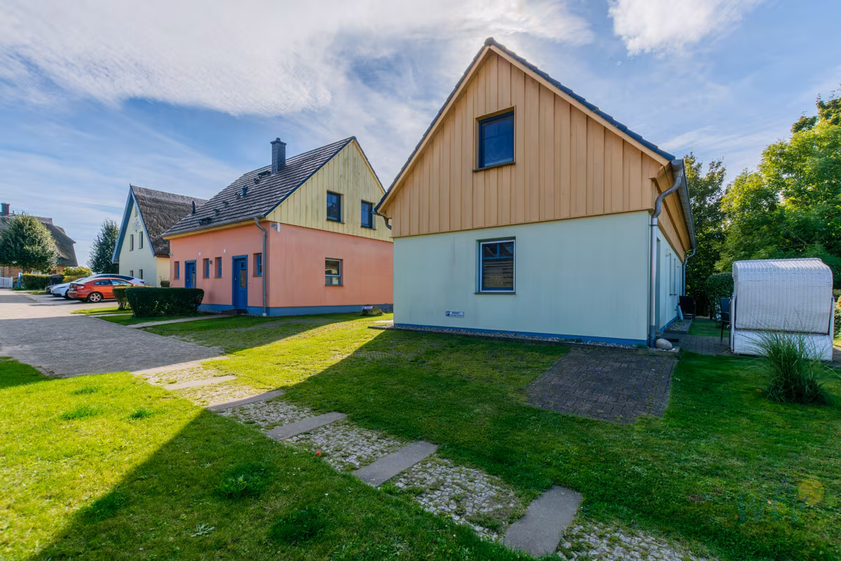 Gepflegte Ferienanlage in Lobbe – nur 150 Meter bis zum Strand