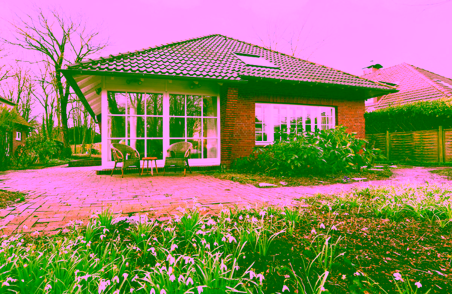 Ein Diamant auf Wangerooge! Ruhig, geschützt, sonnig und zentral! - Hausansicht (11913)