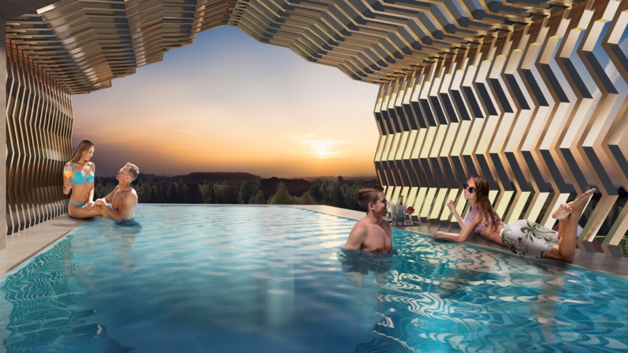 Luxuriöss Apartment mit TOP-Rendite und Roof-Top-Spa *provisionsfrei* - Pool (20395)