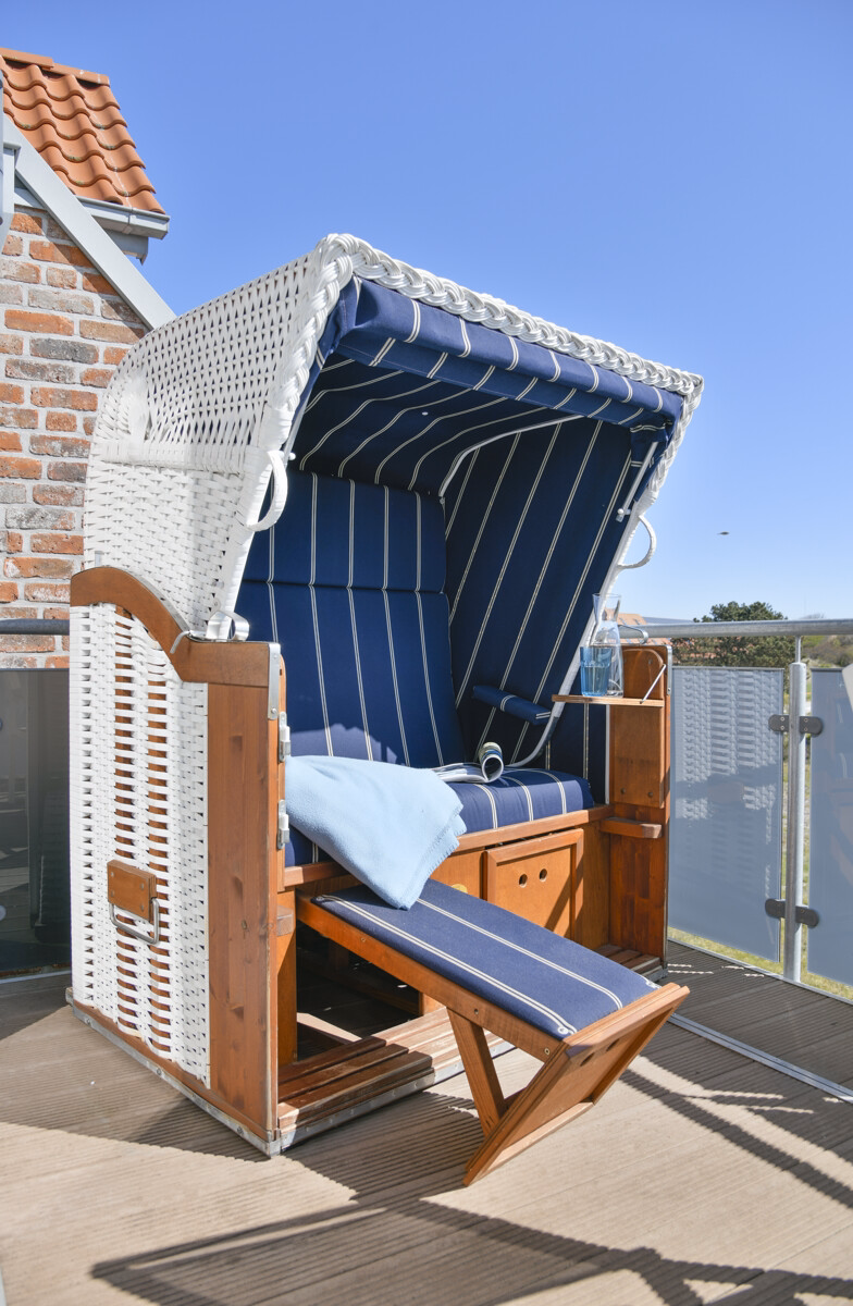 Strandkorb Balkon