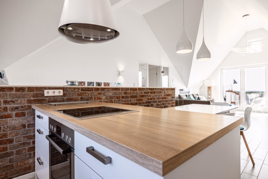 Quartier 7° Ost – Traumhafte 100 m² Ferienwohnung mit wunderschönem Balkon! - Küche (34234)