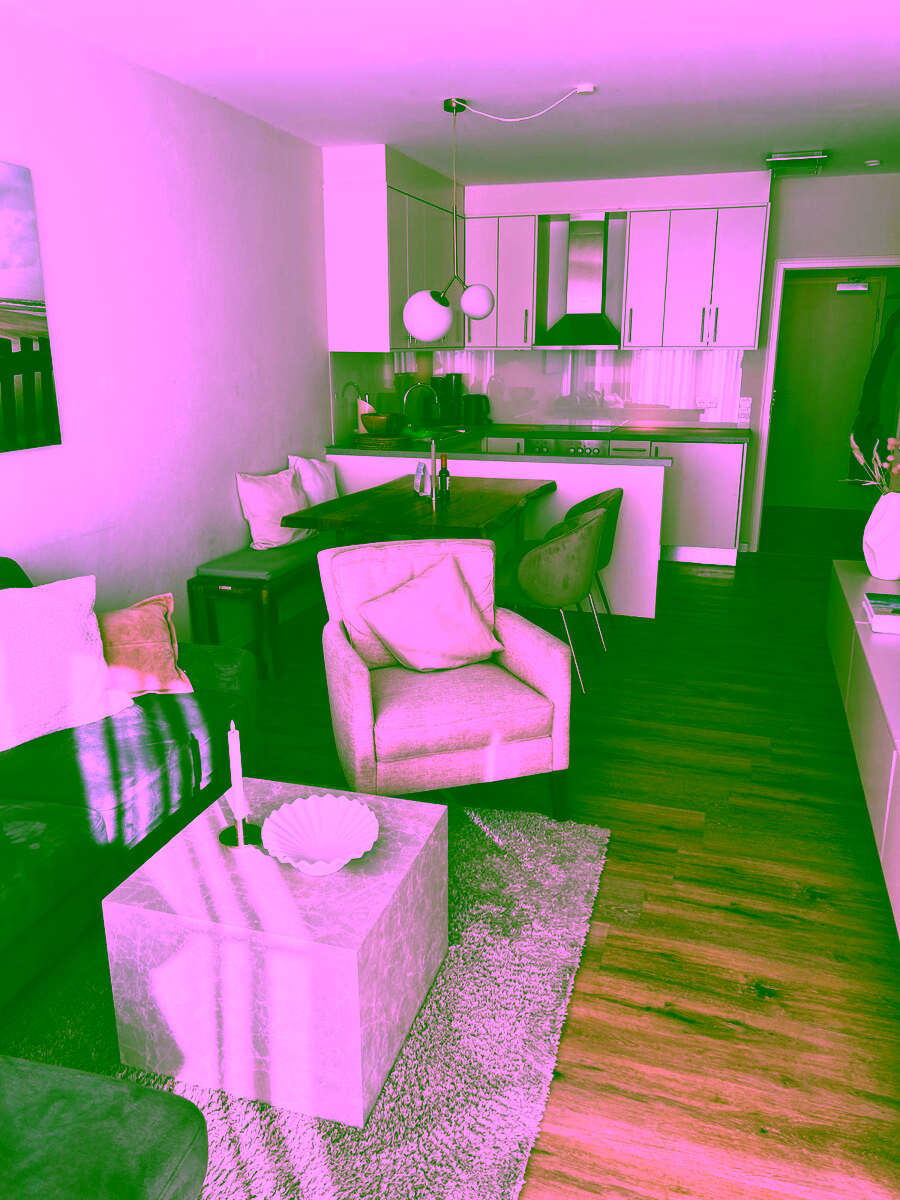 Strandnah, modern und lichtdurchflutet – 3-Zimmer Wohnung in der Villa Verdi