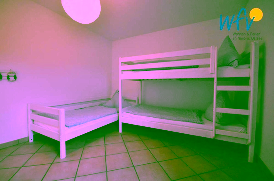 3-Zimmer-Ferienwohnung im Ostdorf mit 2 Schlafzimmern - Kinder Schlafzimmer (8495)