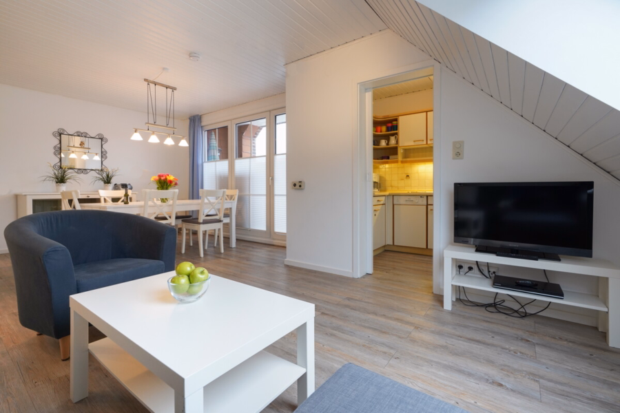 Charmante Ferienwohnung im Haus „Juist Zauber“ - Wohnbereich (13049)