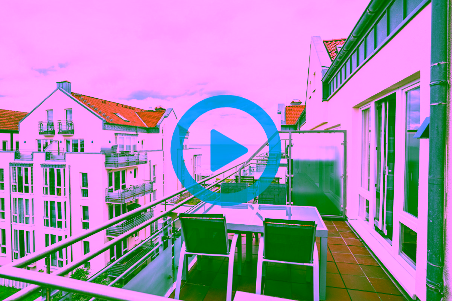 Blick über die ganze Insel: Maisonette Wohnung mit großer Terrasse, 26486 Wangerooge, Maisonettewohnung