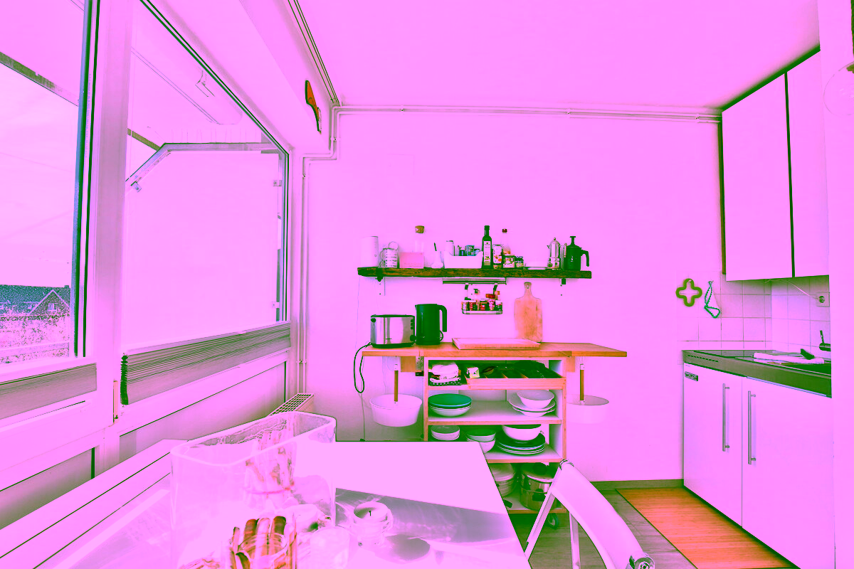 Essbereich und Küche