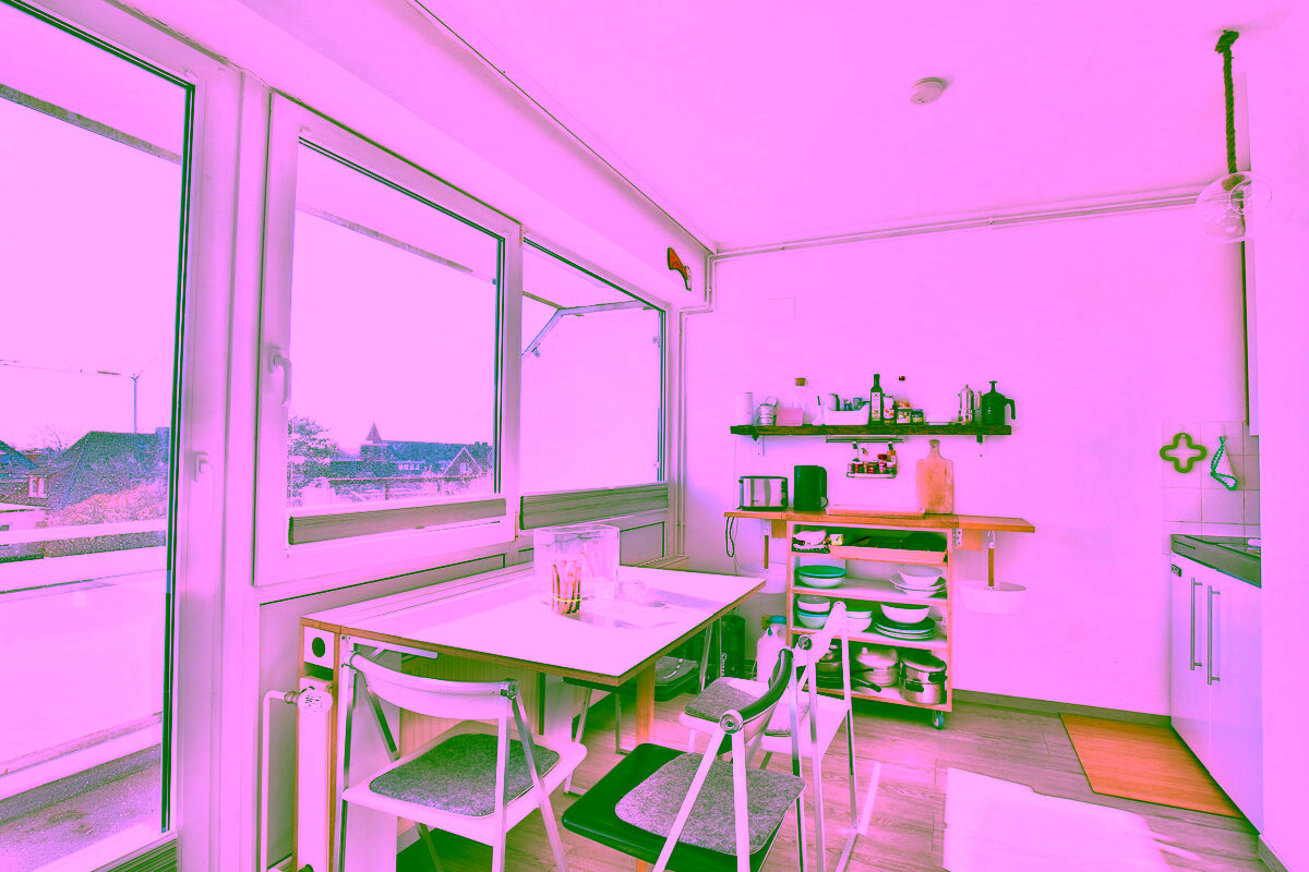 Essbereich und Küche