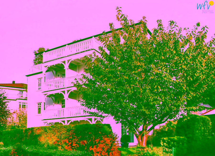 Gemütliche 2-Zimmer Wohnung in der Villa Mönchgut - Außenansicht (9113)