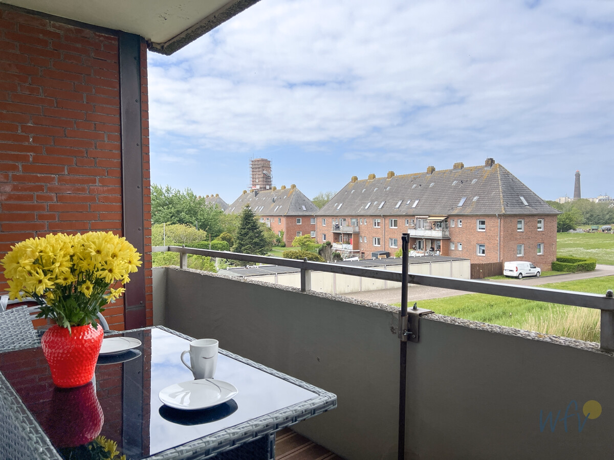 Balkon Aussicht Neuer Leuchtturm