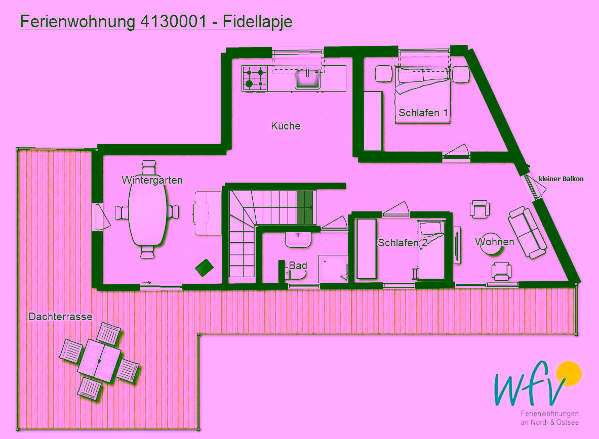 Grundriss Fidellapje