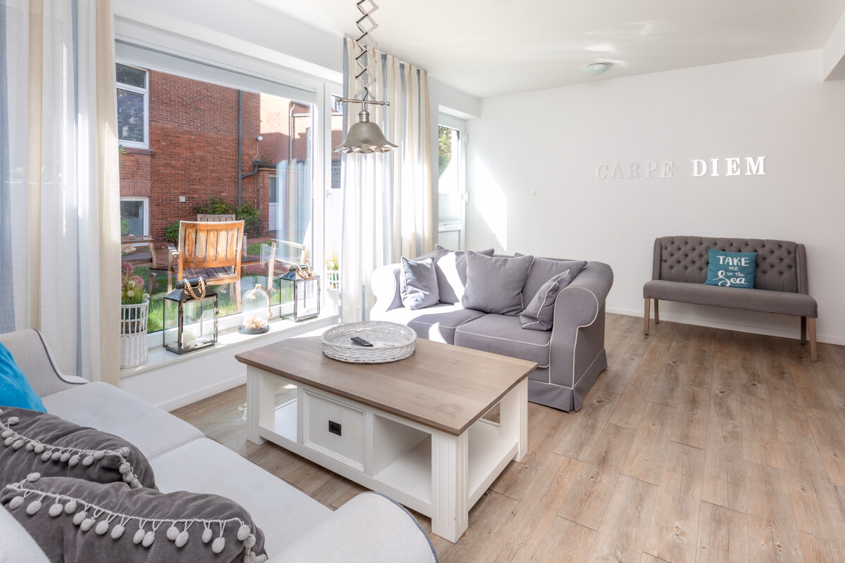 Moderne Erdgeschosswohnung am Januspark mit drei Schlafzimmern und Terrassennutzung
