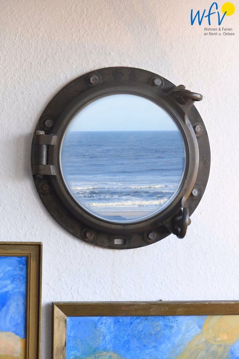 Wangerooger Wohlfühltraum mit Blick auf Nordsee aus jedem Fenster.