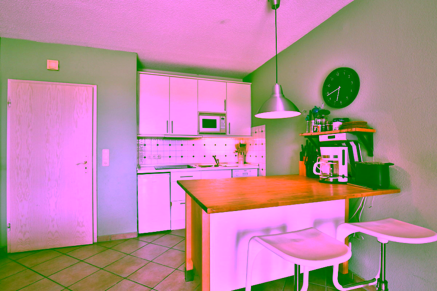 Rückzugsort am Wattenmeer – Gepflegtes 3‑Etagen Haus in ruhiger Lage hinter dem Deich - Küche (9255)