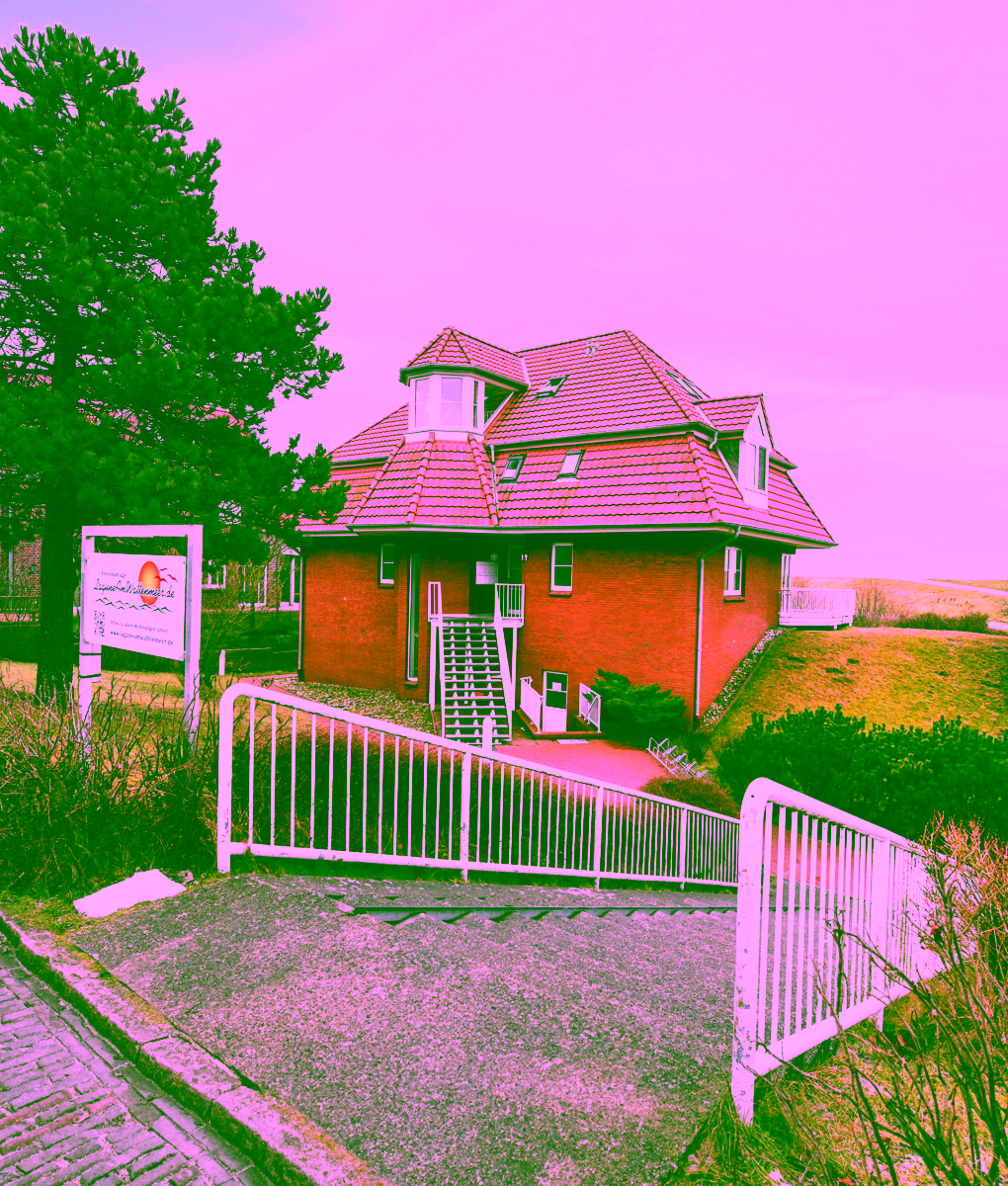 Lagune am Wattenmeer