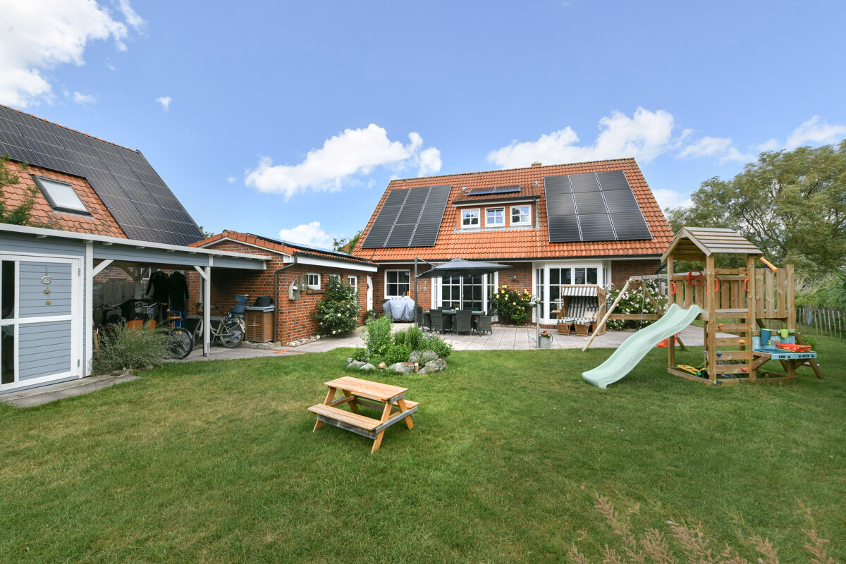 Außenansicht Gartenseite