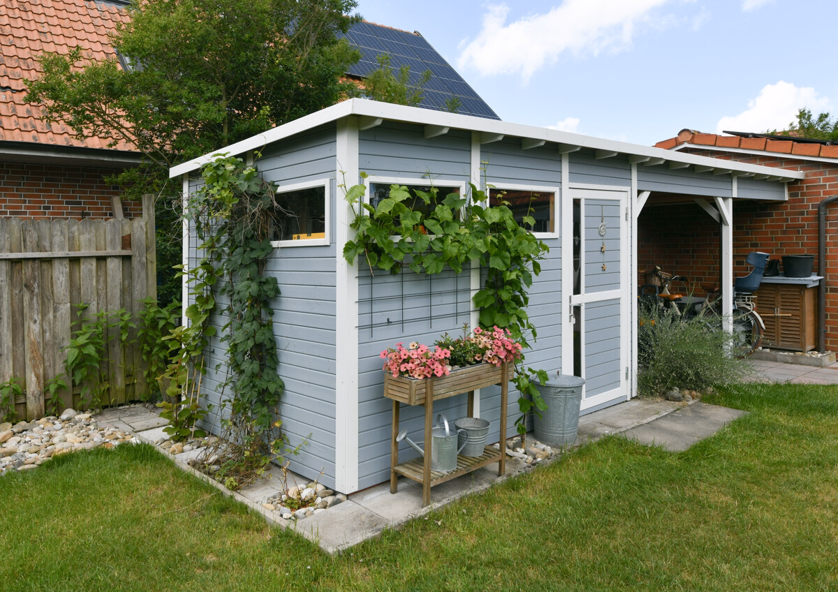 Außenansicht Gartenseite