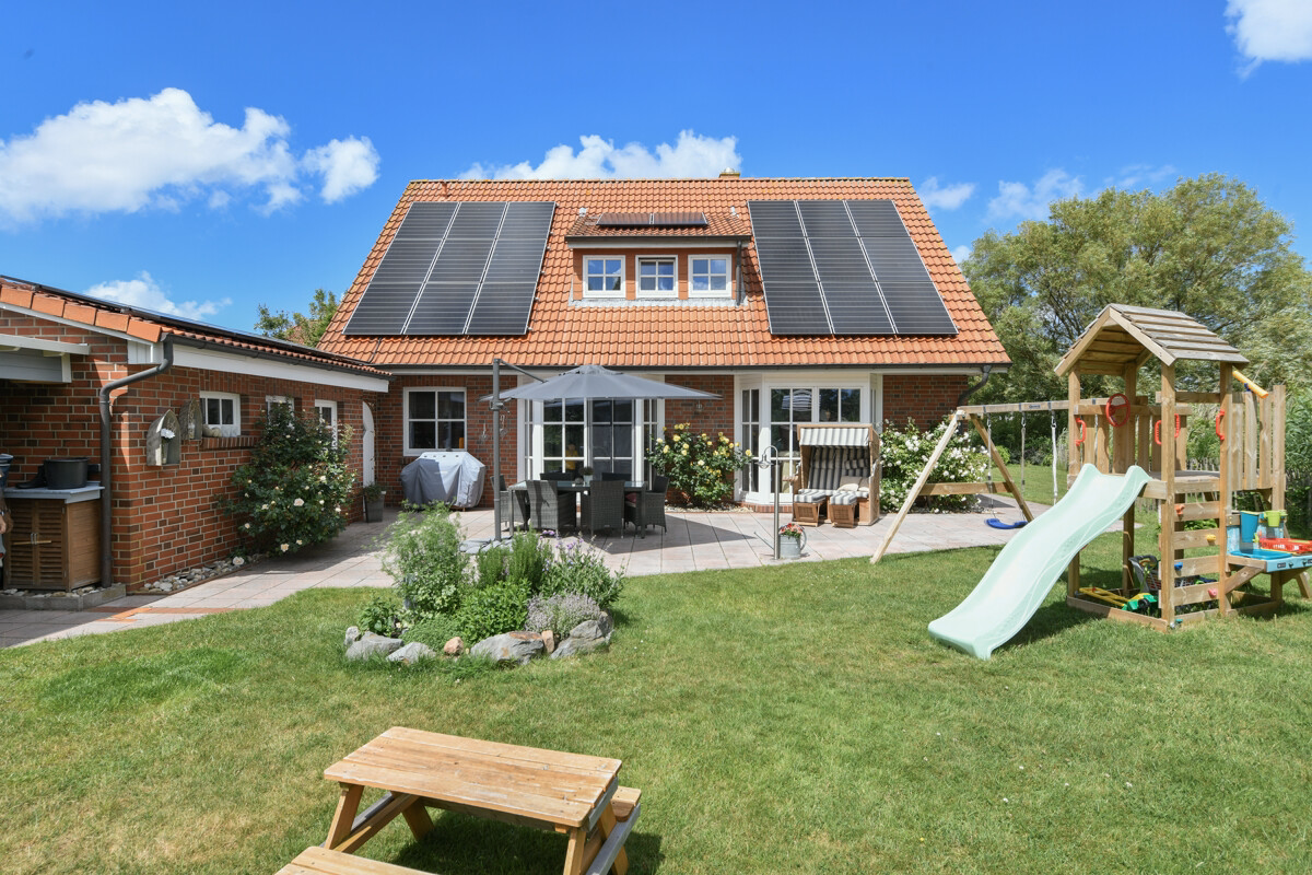 Außenansicht Gartenseite