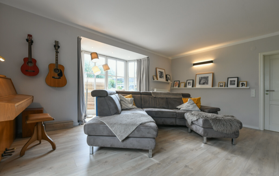 Wohnen, wo andere Urlaub machen, Ihr Zuhause mit idyllischem Gartenrückzugsort - Wohnzimmer (31607)