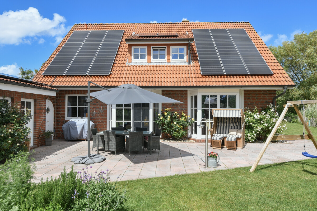 Außenansicht Gartenseite
