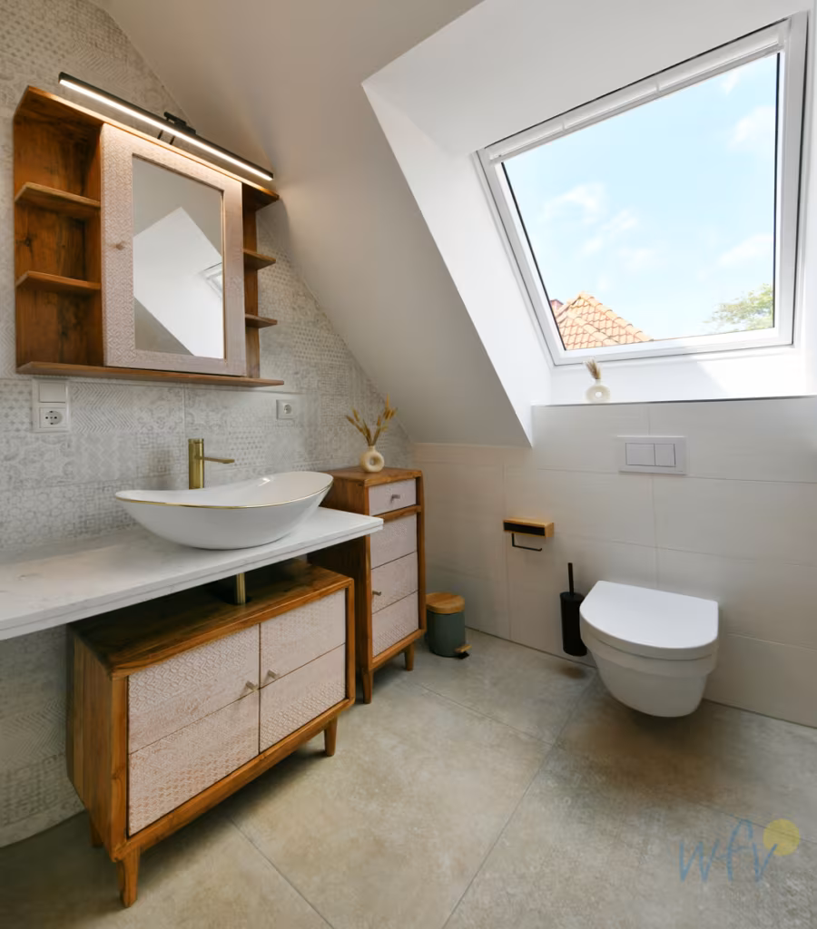 Watt’n Utkiek – Premium Ferienwohnung auf Langeoog - Badezimmer (39389)